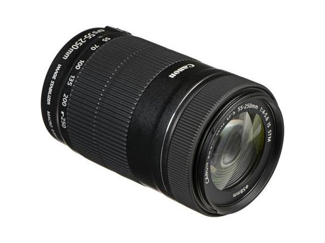 Canon EF-S 55-250mm f/4-5.6 IS STM Telephoto Zoom Lens International Version