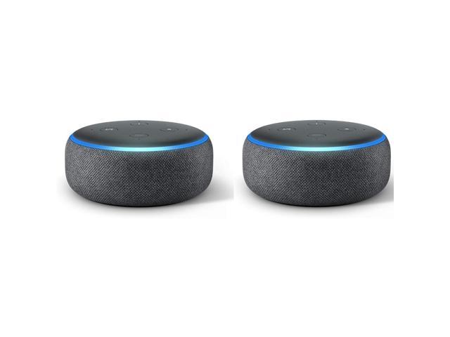 - Smart speaker with Alexa Charcoal Fabric New & Box Amazon Echo Dot 3rd Gen 