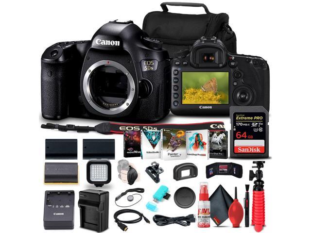 Canon EOS 5DS DSLR Camera (Body Only) (0581C002) + 64GB Card + More ...