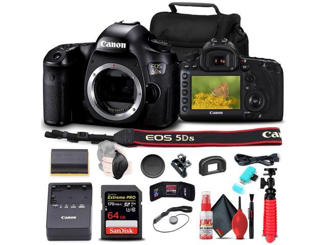 Canon EOS 5DS DSLR Camera (Body) (0581C002) + 64GB Memory Card + More ...