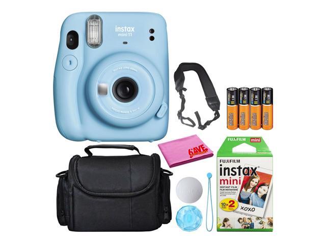 Fujifilm Instax Mini 11 Camera (Sky Blue) Bundle Includes 30 Films - Newegg.com