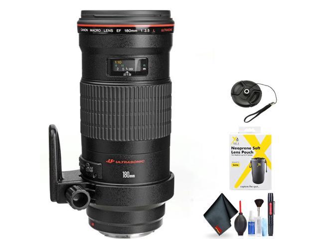 Canon EF 180mm f/3.5L Macro USM Lens for Canon EF Mount +