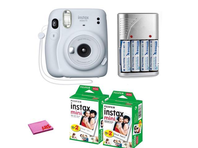 Bedienen Besmettelijk Storen Fujifilm Instax Mini 11 Instant Film Camera (White) with 40 White Films -  Newegg.com