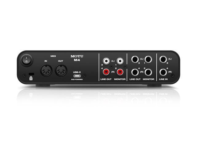 MOTU M4 Audio Interface DJ Groove Production - Newegg.com