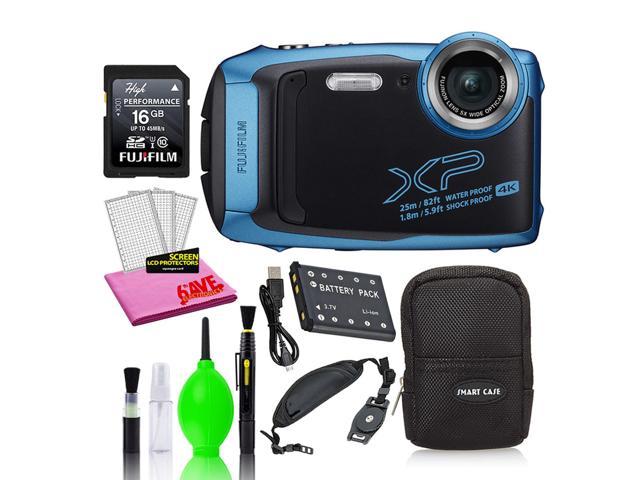 Fujifilm FinePix XP140 Waterproof Digital Camera (Sky Blue) with