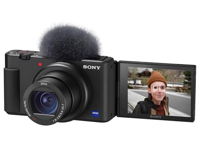 Sony ZV-1 Compact 4K HD Camera, Black #DCZV1/B - Newegg.com