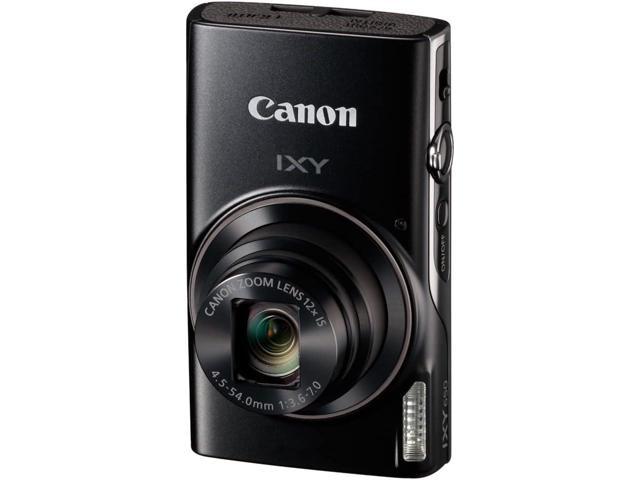 Canon Ixy 650 Digital Camera (Black) - Newegg.com