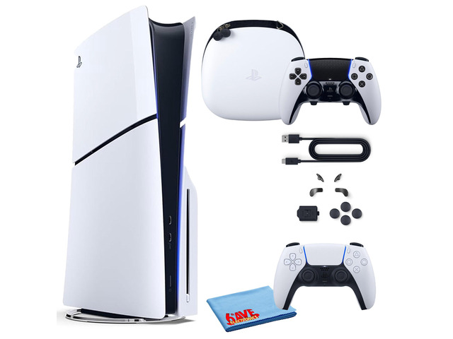 PlayStation 5 Slim, PS5 Console, Built-in 1TB SSD Storage Bundle ...