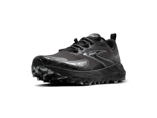 Brooks Womens Cascadia 18 Mountain Trail Running Shoe - Black/Blackened ...