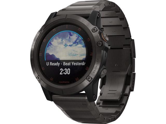 garmin fenix 5x plus titanium dlc