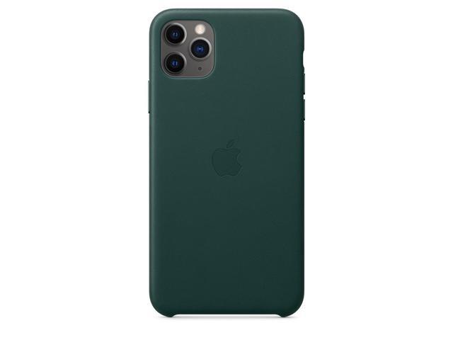Iphone 11 Pro Max Leather Case Forest Green Newegg Com