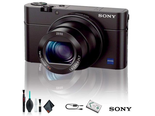 Sony Cyber Shot Dsc Rx100 Iv Camera Dscrx100m4 B Starter Kit Newegg Com