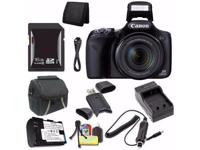 Canon PowerShot SX530 HS Digital Camera (Black) (International