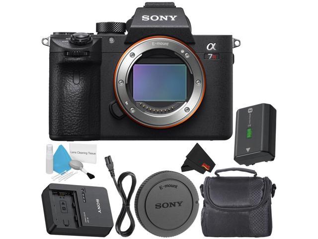 Sony Alpha a7R III 42.4MP Full Frame Mirrorless Interchangeable - Lens Digital Camera Body - Bundle with Carrying Case (Intl Model)