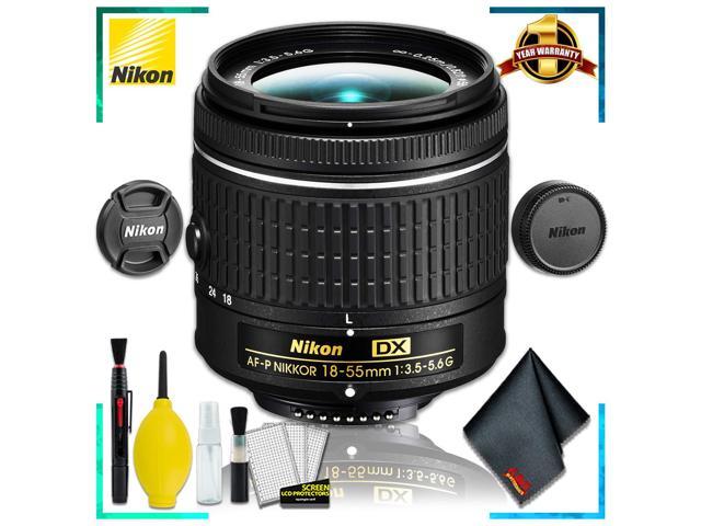 Nikon 18 55 F 3 5 5 6g Af P Dx Lens Intl Model Cleaning Kit Newegg Com