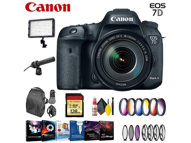 Canon Eos 7d Mark Ii Dslr Camera With 18 135mm F 3 5 5 6 Is Usm