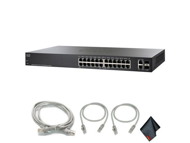Cisco SLM224GT SF200-24 24-Port 10//100 Smart Switch