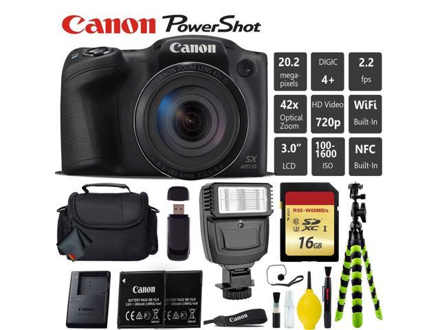 Canon PowerShot SX420 is Digital Point and Shoot Camera + Extra