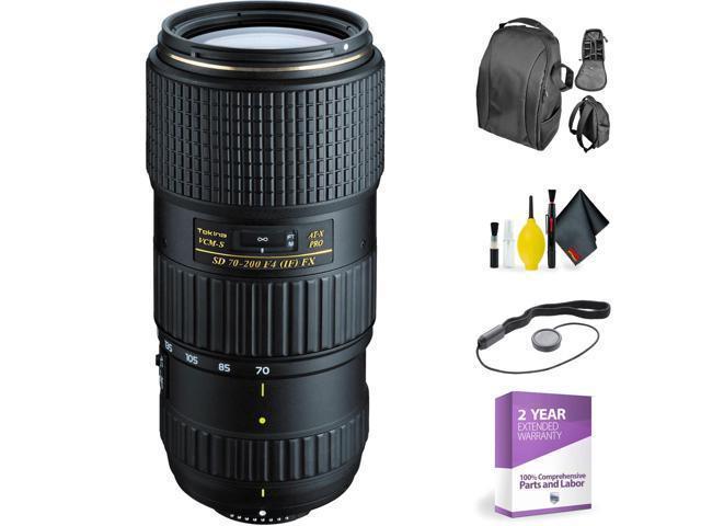 AT-X 70-200mm f/4 PRO FX VCM-S Lens for Nikon + Deluxe Lens