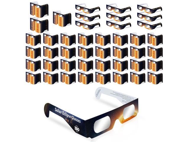 500 Pack Premium Solar Eclipse Glasses ISO Certified Eclipse Glasses   ABNTS2309080DW2IS76 