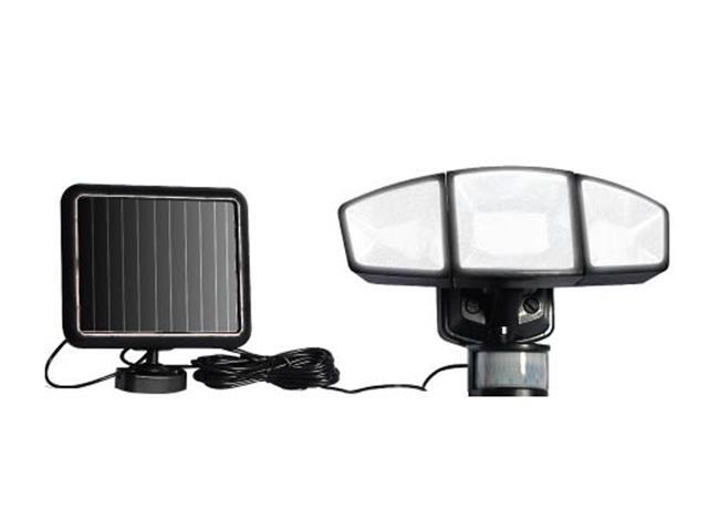 Triple Head Solar Powered Motion Sensor Security Flood Light Triple Head Solar Powered Motion Sensor Security Flood Light