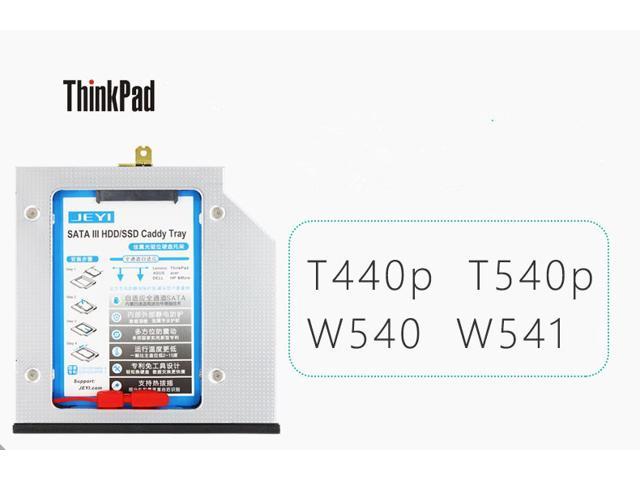 2nd HDD DISCO RIGIDO SSD Caddy per Lenovo Thinkpad T440p T540p W540p W541 