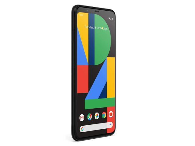 Google Pixel 4 XL G020J Dual SIM 64GB GSM + CDMA Factory Unlocked 4G LTE  6.3" P-OLED Display 6GB RAM Snapdragon 855 GOOGLE EDITION Smartphone - Just  Black