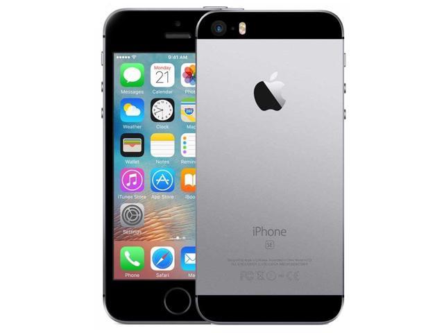Apple Iphone Se 32gb A1723 4 0 Ips Lcd Capacitive Display 2gb Ram 12mp Camera Apple W Powervr Gt7600 Graphics Smartphone Mlly2ll A Unlocked Space Grey Newegg Com