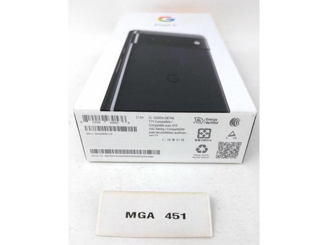 スマートフォン/携帯電話 スマートフォン本体 Google Pixel 6 5G 128GB Factory Unlocked GA02900-US 6.4 in AMOLED 