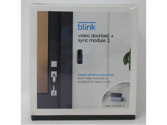Tizomi Black Mount For Blink Video Doorbell (Wired/Wireless) - Outdoor & Indoor Use