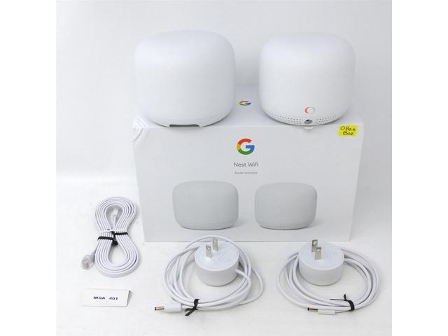 Google Nest Wifi Point H2E AC1200 - Ripetitore Mesh Con Altoparlante Intelligente - Usato Testato