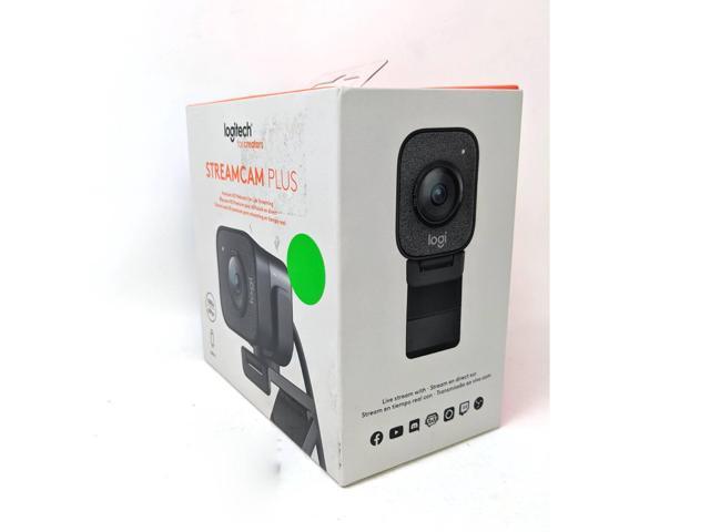 Logitech StreamCam Plus - live streaming camera - 960-001280 - Webcams -  CDW.ca