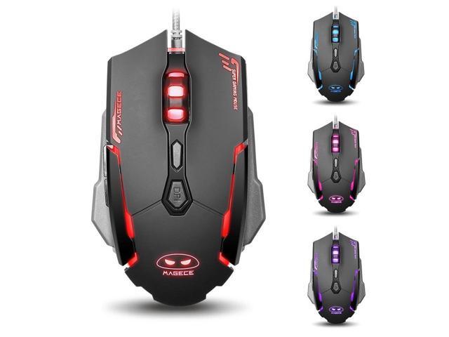 Gaming Mice 3200 DPI Wired Mouse 6 Buttons Professional Ergonomic ...