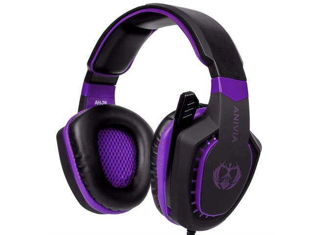 purple xbox headset