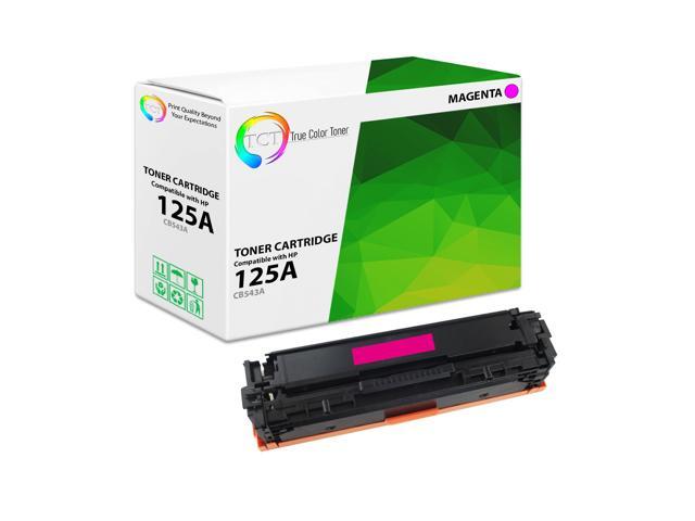 Compatible Toner Cartridges Replacement for HP 125A CB540A CB541A CB542A CB543A Toner Cartridge for HP Color Laserjet CP1215 1515N CP1518NI CM1312NFI Toner,4colors