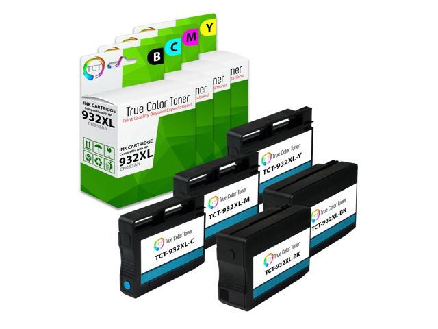 Cartucce Compatibili Xl Per Hp A Getto D'inchiostro Cartucce Inchiostro 932XL 933XL - Set 4 Pezzi Per HP Officejet 6100, 6600, 6700, 7100, 7610 Cartucce Hp 912 XL - Foto 10