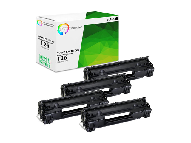 True Color Toner 126 Toner Cartridge 4 Pack - Premium Compatible ...