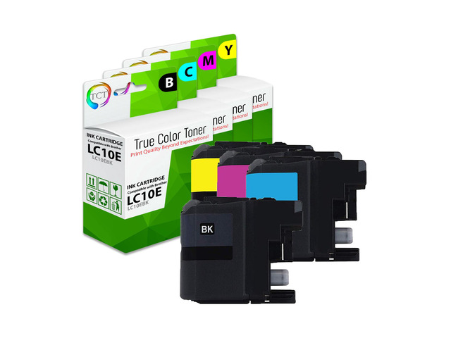 True Color Toner LC10E Ink Cartridge 4 Pack - Premium Compatible ...