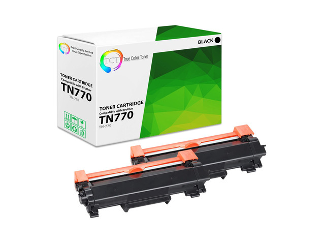 True Color Toner TN770 Toner Cartridge 2 Pack - Premium Compatible ...