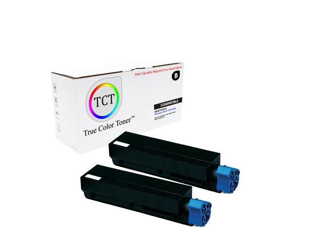 10 PACK 44574701 Black Printer Laser Toner Cartridge for Okidata Oki B411dn