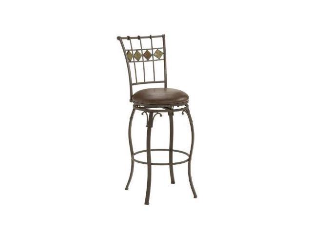 Hillsdale Lakeview Swivel Counter Stool - Slate Accent