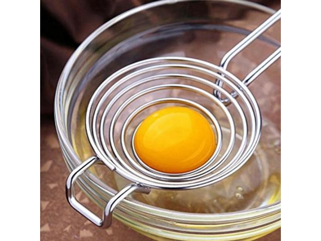 Stainless Steel Egg Yolk Separator Divider Cooking Tool Kitchen Gadget Sweet 