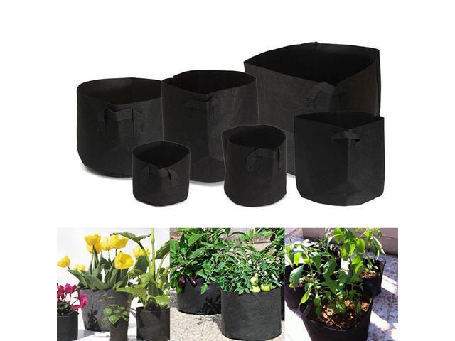 Fabric Grow Bags 1 2 3 5 7 11 Gallon Multi Packs Pots Pouch Black Fc Newegg Fabric Grow Bags 1 2 3 5 7 11 Gallon Multi Packs Pots Pouch Black Fc Newegg