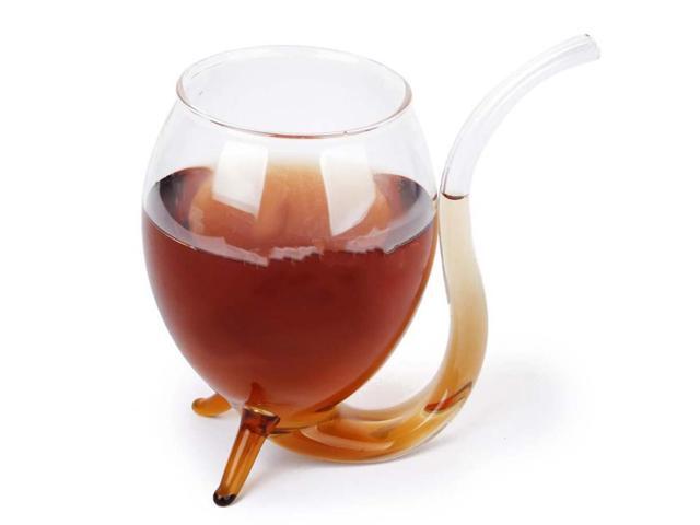 Useful With Built In Drinking Straw 300 200 100ml Vampire Red Wine Glass Us Newegg Com