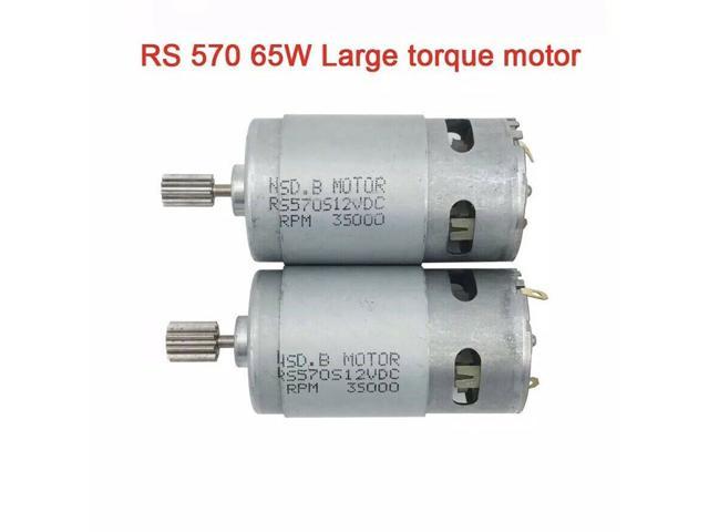 12V DC 35000 Rpm 65W Drive Motor High Speed for Traxxas RC and Power Wheels Toy 