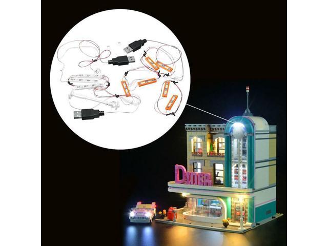 lego diner lights