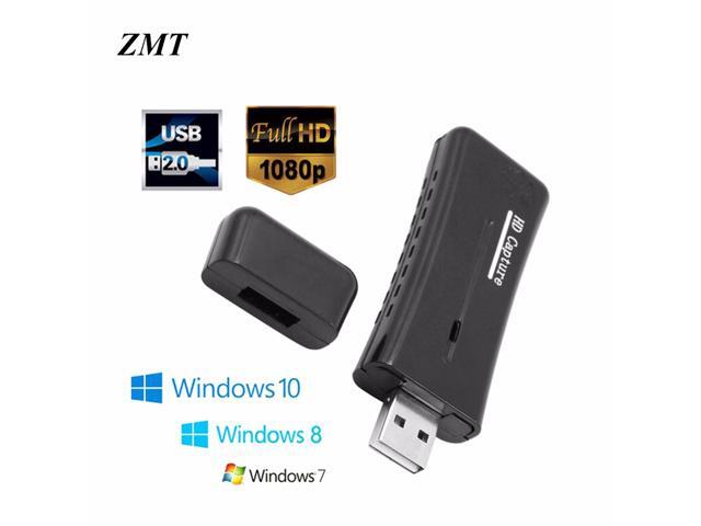 Portable USB 2.0 Port HD HDMI 1080P 60fps Video Capture Card Monitor for PC Cam