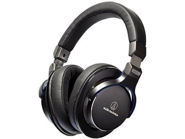 Audio Technica Ath Msr7 Sonicpro Over Ear Hi Res Audio Headphones Black Newegg Com