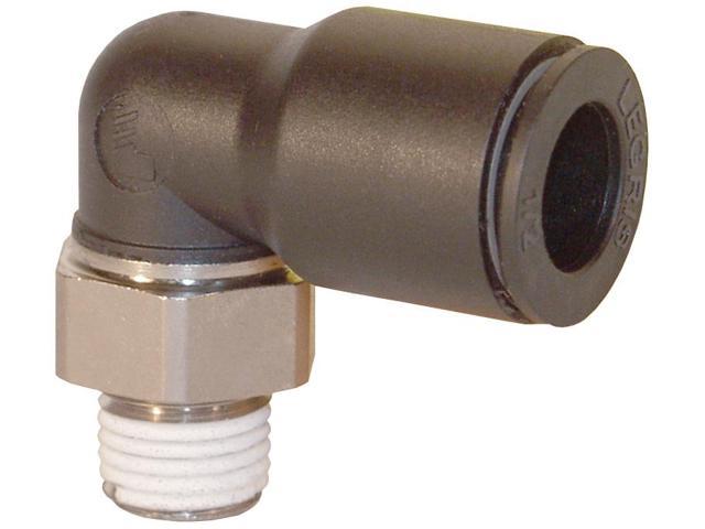 Brass Dixon 31750413 Metric Push-in Male BSPT Connector 4mm Tube x 1/4 Male BSPT 
