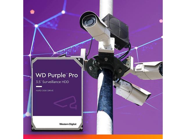 WD121PURP 256 MB Cache 3.5 Western Digital 12TB WD Purple Pro Surveillance Internal Hard Drive HDD SATA 6 Gb/s